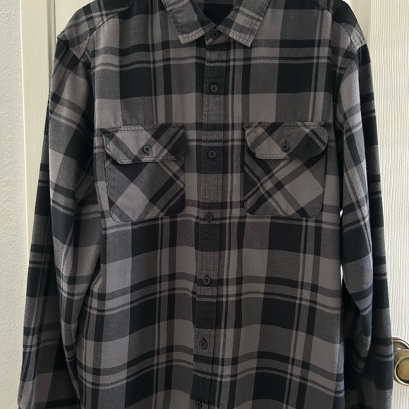 Used Blackcraft men’s XL black and gray bat flannel - Picture 4 of 6